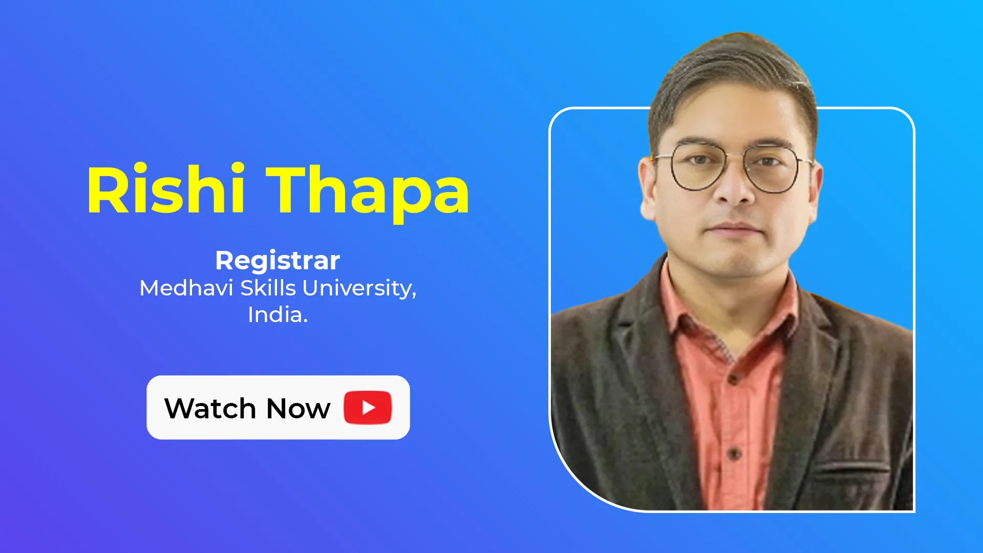 LEAP 2025 Nominee - Rishi Thapa